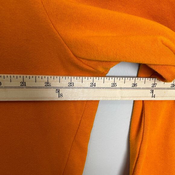 Nickelodeon Graphic Logo Sweatshirt Long Sleeve Crew Neck Orange XL - Picture 6 of 6